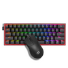 REDRAGON Pack Gamer Redragon S143: Teclado K617 RGB y Mouse King M724 Negro - Bestmart