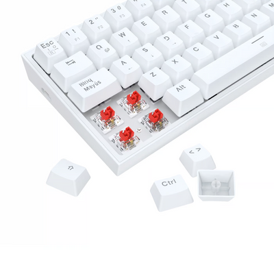 REDRAGON Pack Teclado K617 RGB y Mouse King M724 Redragon S143 Blanco - Bestmart