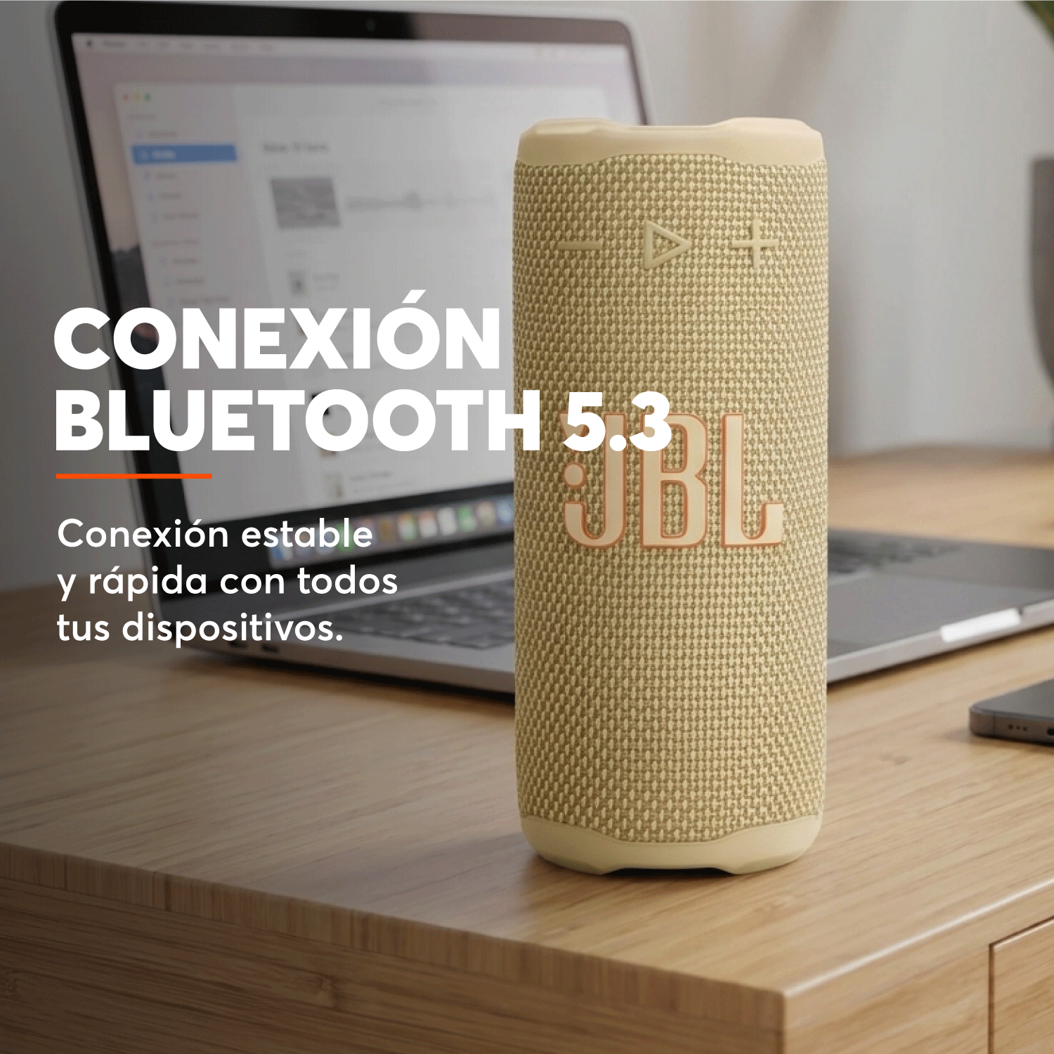 Parlante Bluetooth JBL Grip Amarillo