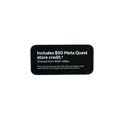 Meta Quest Oculus Meta Quest 2 - Lentes de realidad virtual + Gift Card - Bestmart
