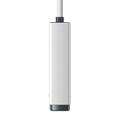 Baseus Baseus Adaptador Ethernet Serie Lite USB Tipo C a Puerto LAN RJ45 (1000 Mbps) - Blanco - Bestmart