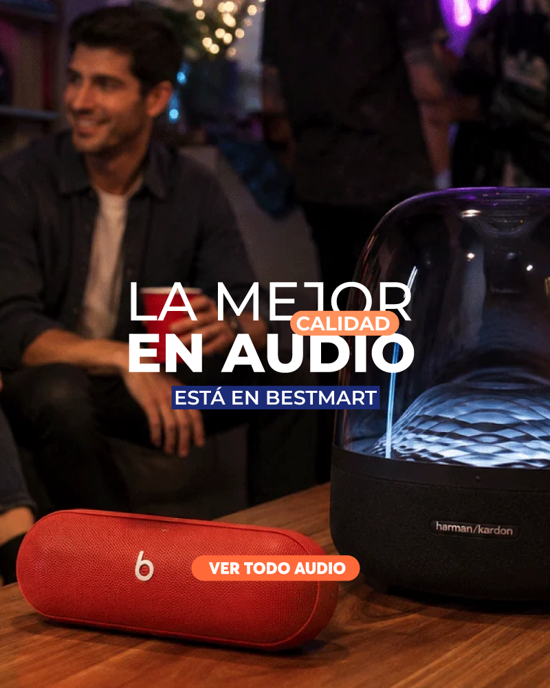 Parlantes y audífonos JBL, Bose y Harman Kardon con descuento en Bestmart