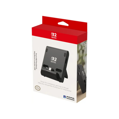Hori Soporte Playstand Dual USB para Switch 2 Negro - Bestmart