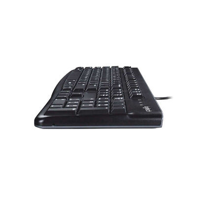 Teclado Alambrico Logitech K120 Qwerty USB Español Negro
