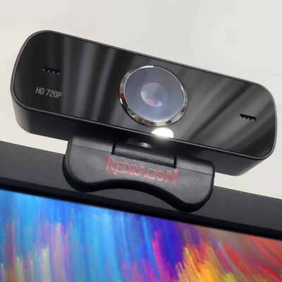 REDRAGON Webcam Redragon Fobos GW600 Negro - Bestmart