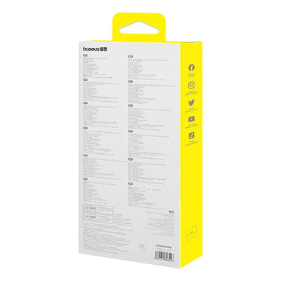 Adaptador HUB 10 en 1 USB - C a HDMI, USB 3.0, VGA, Ethernet, PD, SD, 3.5mm - Baseus - Gris - Bestmart