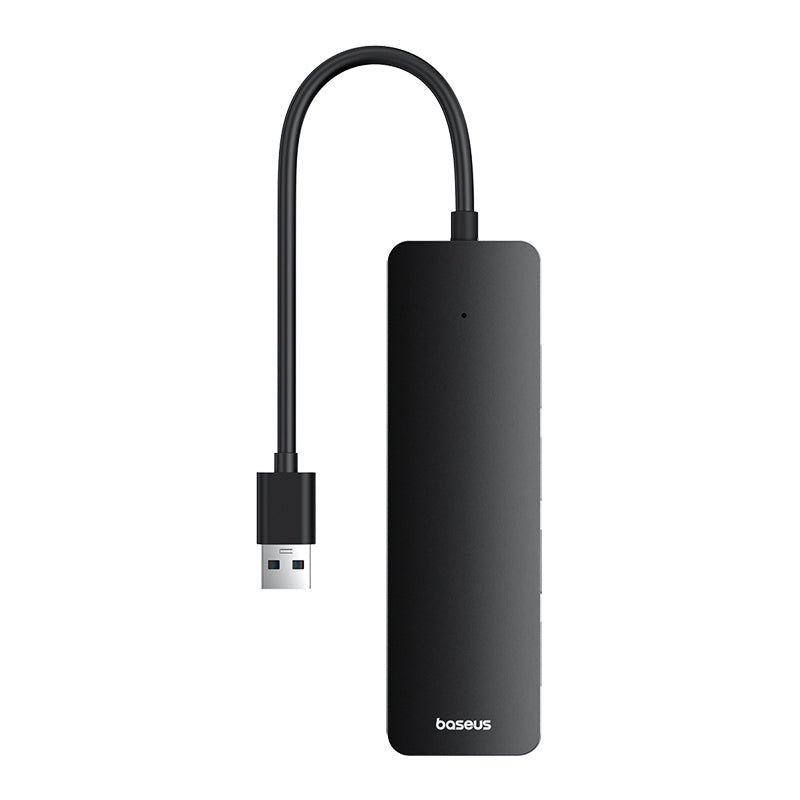 Adaptador HUB 15cm USB - A a USB 3.0 X 4 Baseus UltraJoy Series - Negro - Bestmart