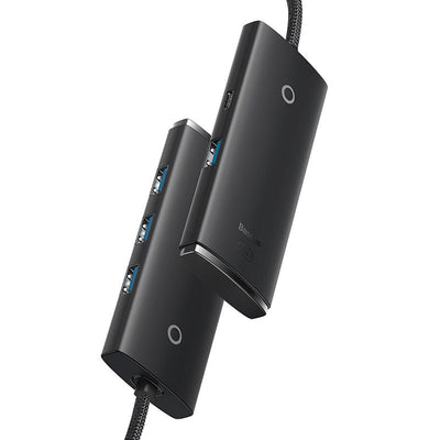 Adaptador HUB 4 en 1 USB - A a USB 3.0 x 4 - 2 Metros - Baseus Lite Series - Bestmart