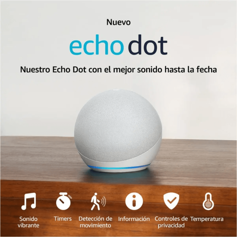 Amazon Alexa Echo Dot 5 - Blanco - Bestmart