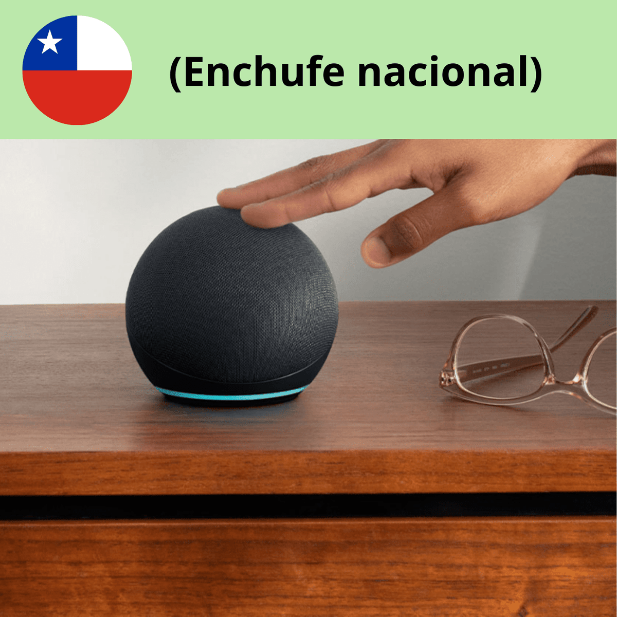 Amazon Alexa Echo Dot 5 Negro (Enchufe Nacional) - Bestmart