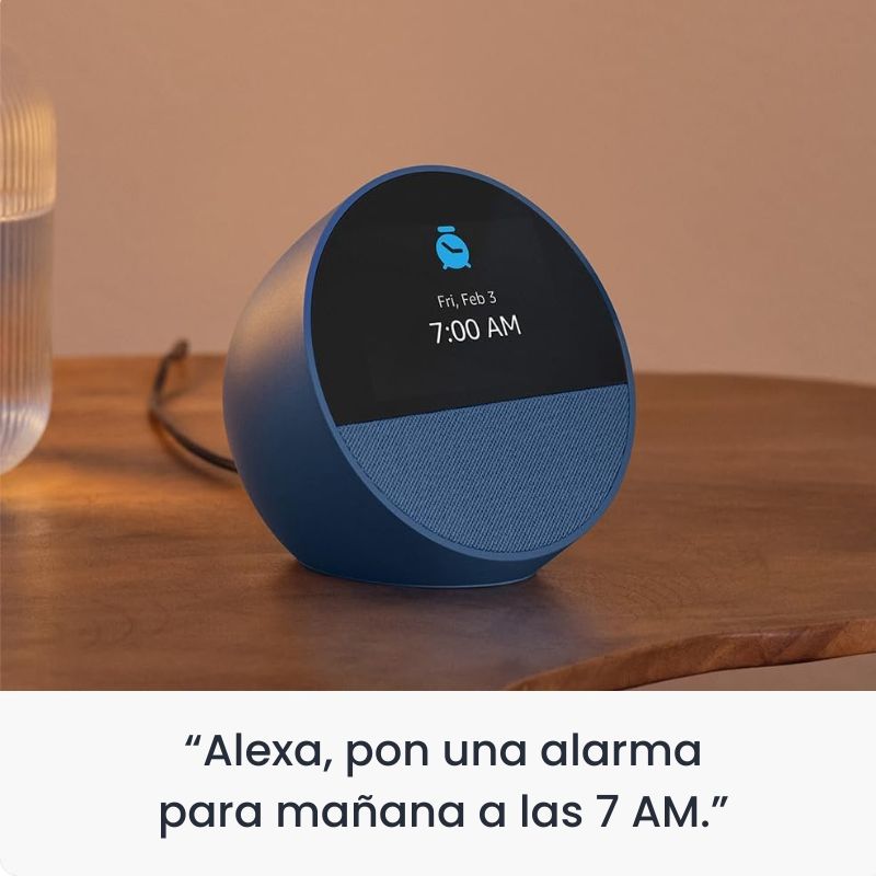 Amazon Alexa Echo Spot - Azul (Open Box) - Bestmart
