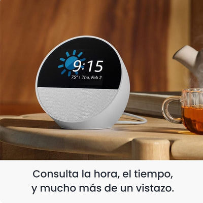 Amazon Alexa Echo Spot - Blanco Open Box - Bestmart