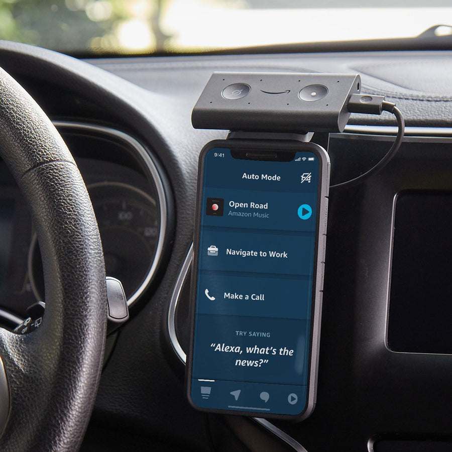 Amazon Echo Auto con Alexa Negro - Bestmart