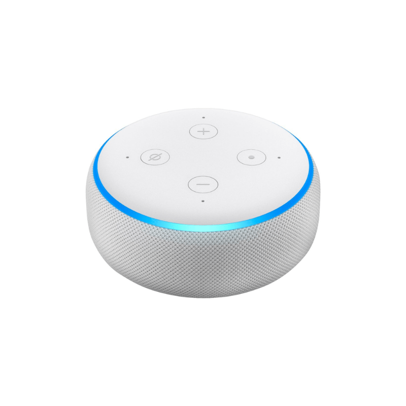 Amazon Echo Dot 3 con Alexa - Blanco (Renovado por Amazon) - Bestmart