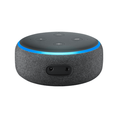 Amazon Echo Dot 3 con Alexa - Negro (Renovado por Amazon) - Bestmart