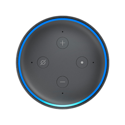 Amazon Echo Dot 3 con Alexa - Negro (Renovado por Amazon) - Bestmart