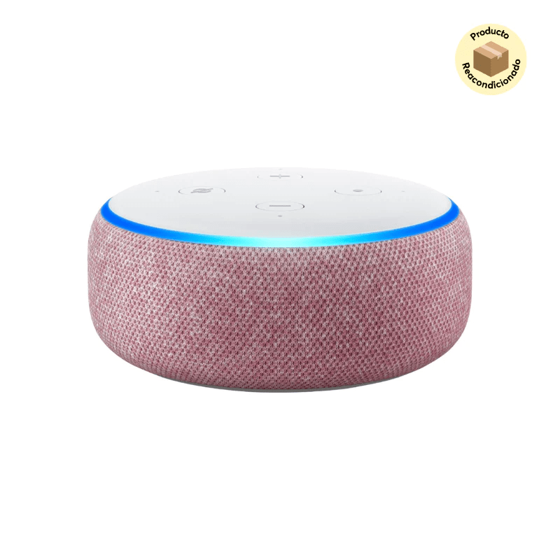 Amazon Echo Dot 3 Con Alexa - Rojo (Renovado por Amazon) - Bestmart
