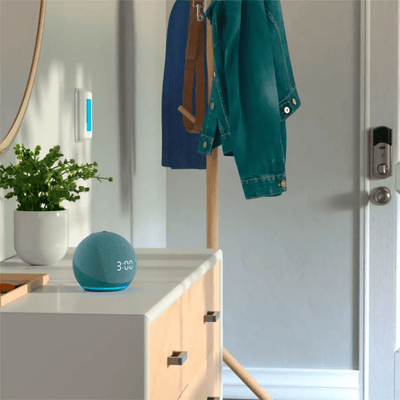 Amazon Echo Dot 4 con Reloj - Blanco - Bestmart