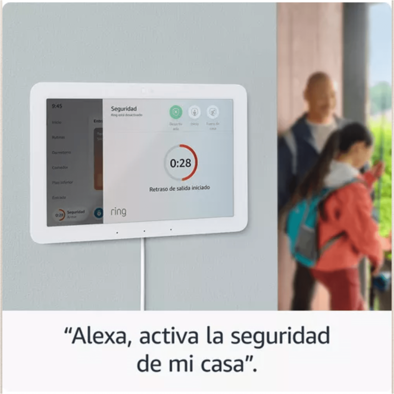 Amazon Echo Hub 8" Panel de Control para Casa Inteligente con Alexa - Blanco - Bestmart