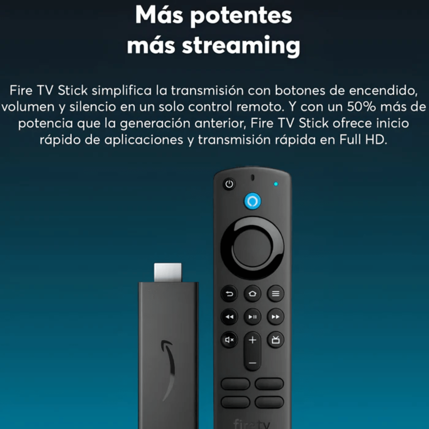Amazon Fire TV Stick 4K - 2024 (Reacondicionado) - Negro - Bestmart