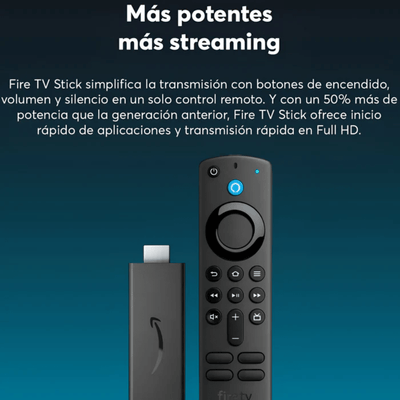 Amazon Fire TV Stick 4K - 2024 (Reacondicionado) - Negro - Bestmart