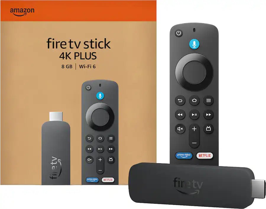 Amazon Fire TV Stick 4K Plus Wi - Fi 6 – 8 GB Negro (Último modelo) - Bestmart