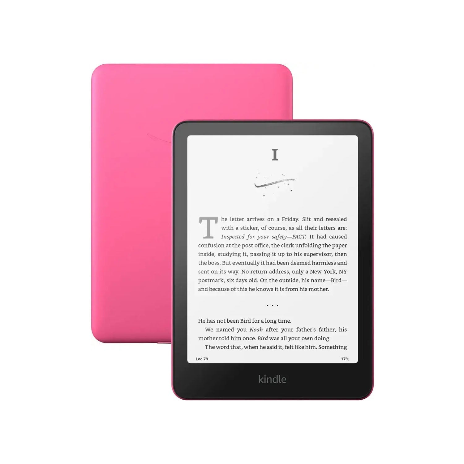 Amazon Kindle Paperwhite 7" 2024 16GB Raspberry con Funda Premium Azul - Bestmart