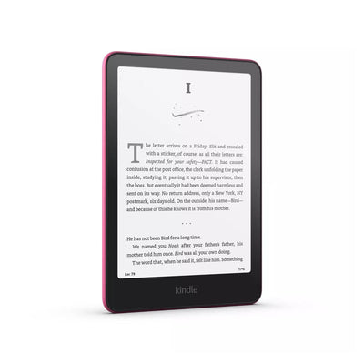 Amazon Kindle Paperwhite 7" 2024 16GB Raspberry con Funda Premium Celeste - Bestmart