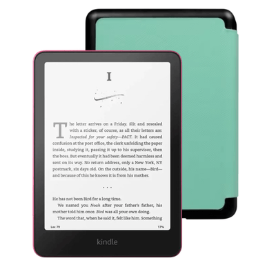 Amazon Kindle Paperwhite 7" 2024 16GB Raspberry con Funda Premium Verde - Bestmart
