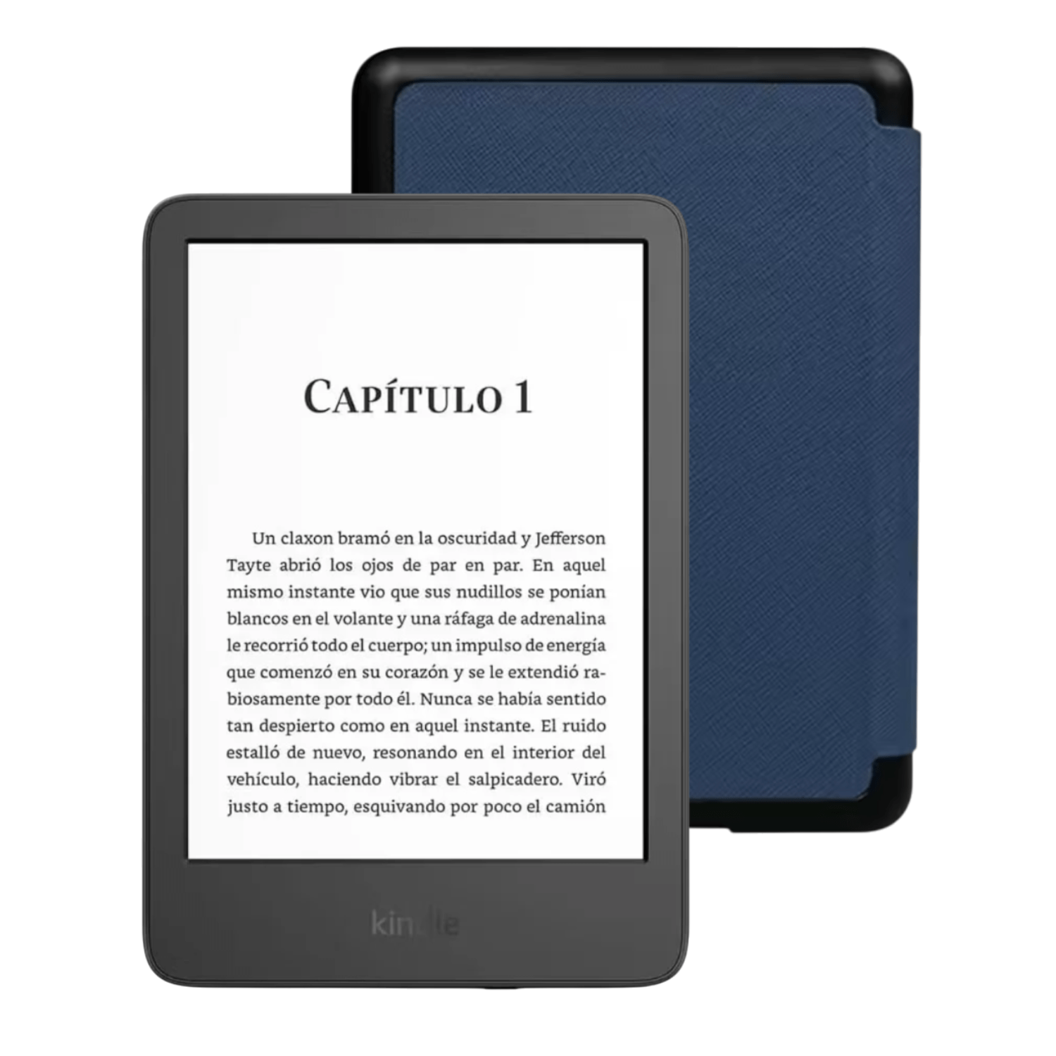Amazon Kindle Paperwhite 7" 2024 16GB Sin Publicidad con Funda Premium Azul - Bestmart