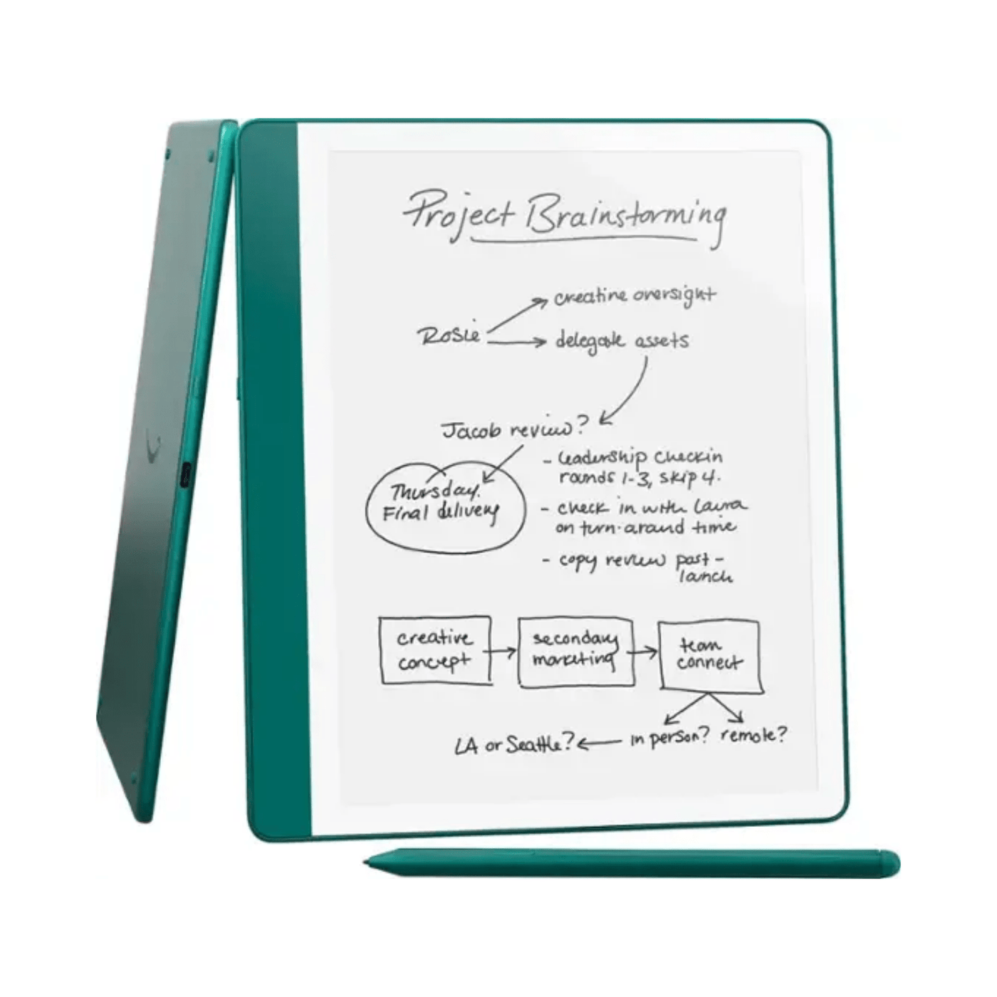 Lector eReader Amazon Kindle Scribe 10,2" 64GB 2024 Jade Metalico