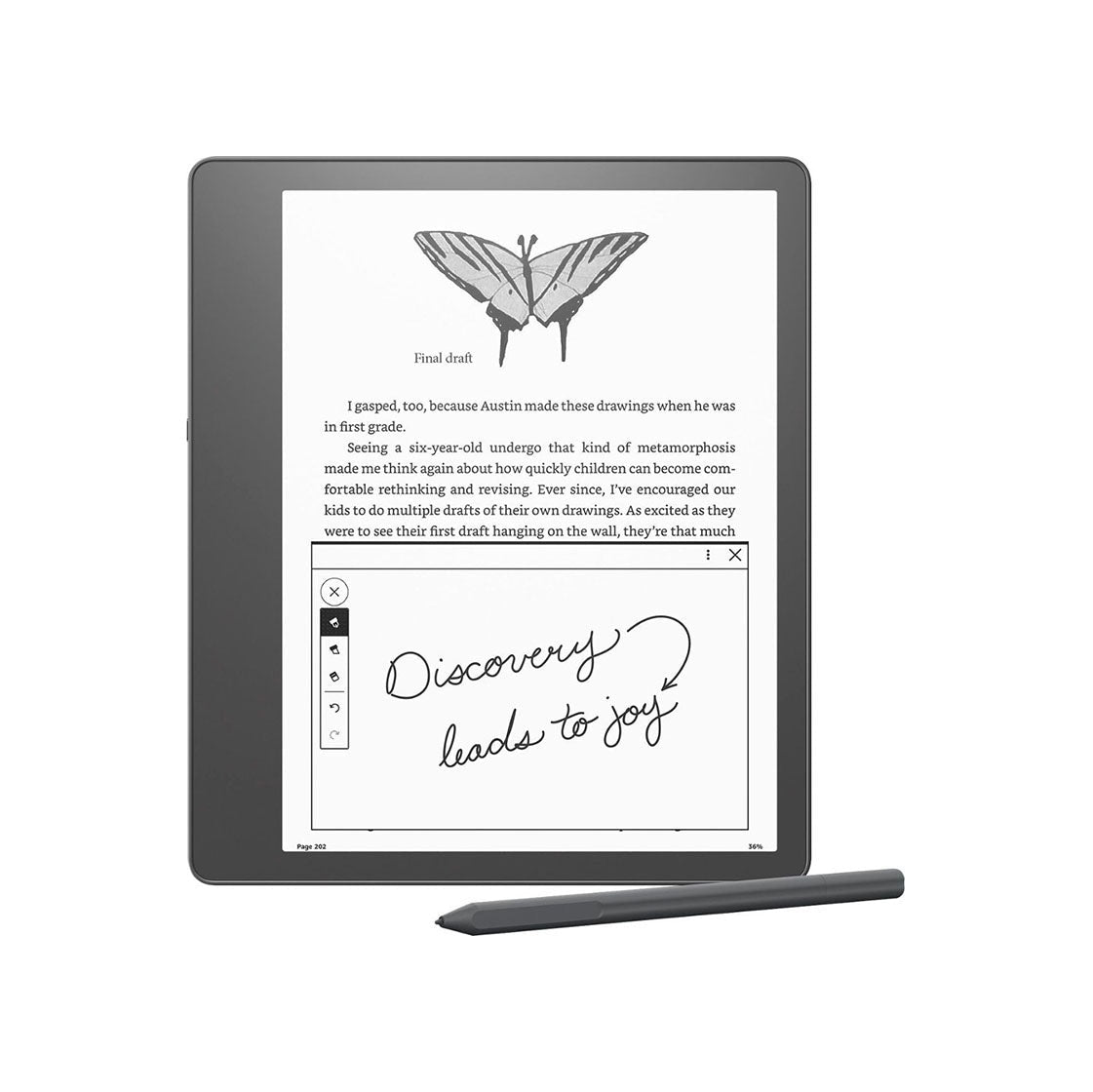 Amazon Kindle Scribe 10.2" con Lápiz Básico 16GB - Gris (Open Box) - Bestmart