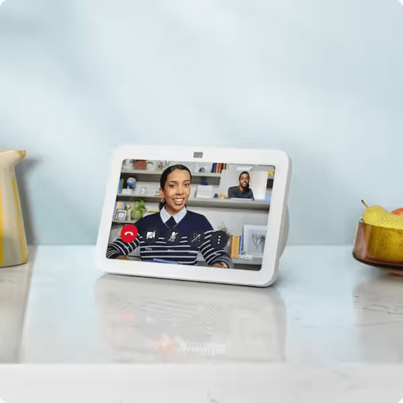 Amazon - Pantalla inteligente Echo Show 8 (3ra generación) con Alexa - Blanco - Bestmart