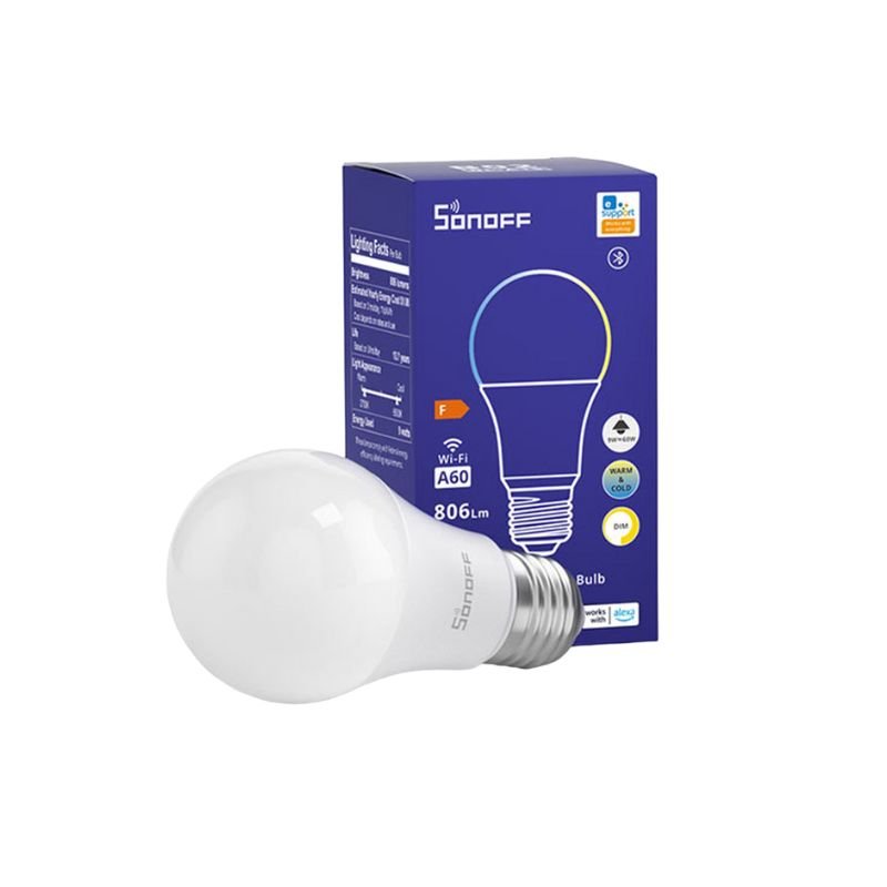 Ampolleta LED Inteligente WiFi Sonoff - Fria / Calida - Bestmart