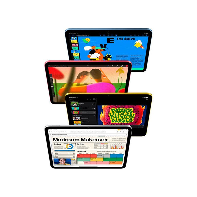 Apple - iPad 10 Generación de 10,9" (Última versión) con Wi - Fi - 256 GB - Plata - Bestmart