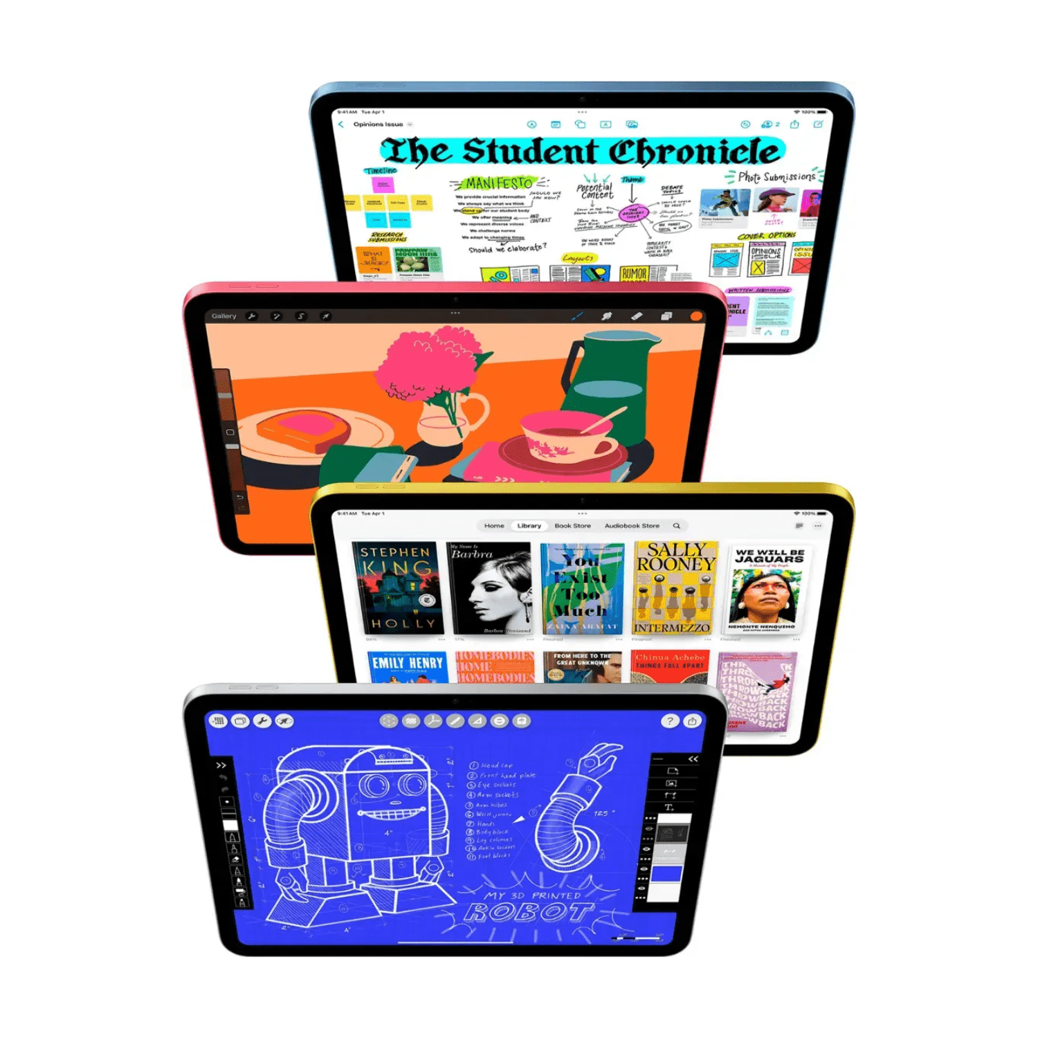 Apple Ipad 11" con Chip A16 128GB Azul - Bestmart