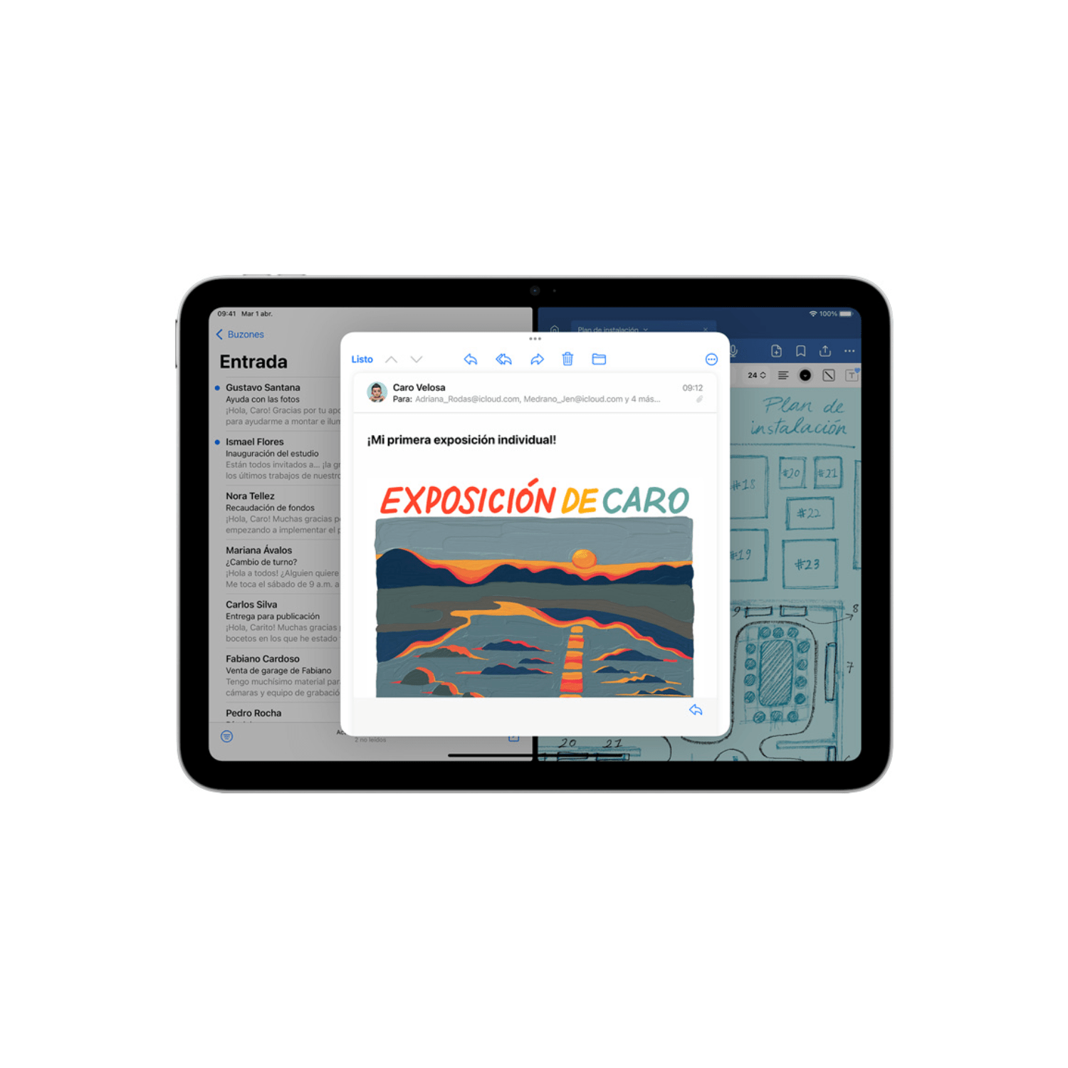 Apple Ipad 11" con Chip A16 128GB Azul - Bestmart