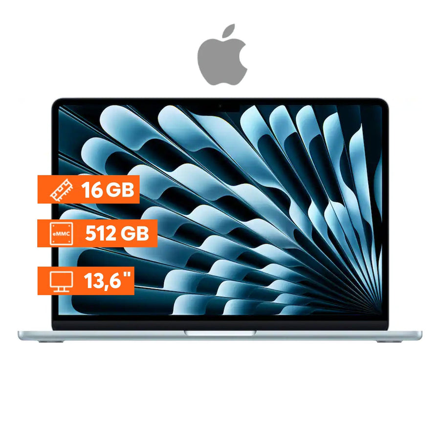 Apple MacBook Air 13 M5 (2026) 16GB RAM 512GB SSD, Pantalla Liquid Retina, Color Sky Blue - Bestmart