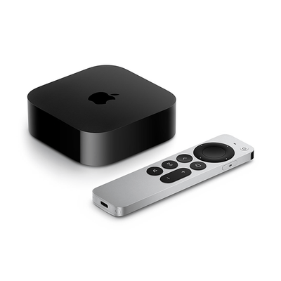 Apple - TV 4K 64GB (3ra Gen)(Ultimo Modelo) - Wi - Fi - Negro - Bestmart