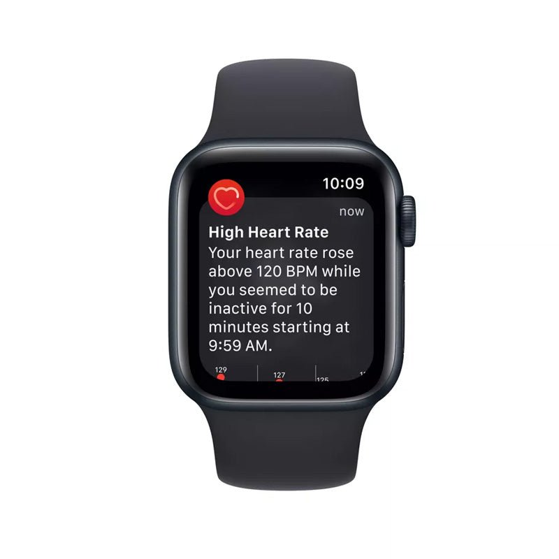 Apple Watch SE 2.ª Gen 2022 (GPS) Caja Midnight aluminio 40mm con correa sport Midnight - S/M - Bestmart