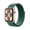 Apple Watch SE 2.ª Gen 2022 (GPS) Caja Starlight aluminio 40mm con Lake Green Sport Loop - Ajustable - Bestmart