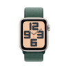 Apple Watch SE 2.ª Gen 2022 (GPS) Caja Starlight aluminio 40mm con Lake Green Sport Loop - Ajustable - Bestmart