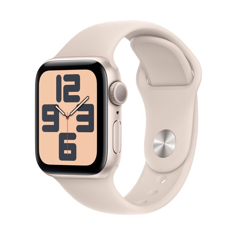 Apple Watch SE 2.ª Gen 2023 (GPS) Caja Starlight aluminio 40mm con correa sport Starlight - S/M - Bestmart