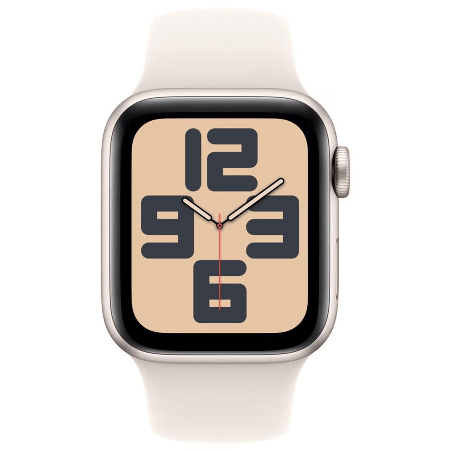 Apple Watch SE 2.ª Gen 2024 (GPS) Caja Starlight aluminio 40mm con correa sport Starlight - M/L - Bestmart