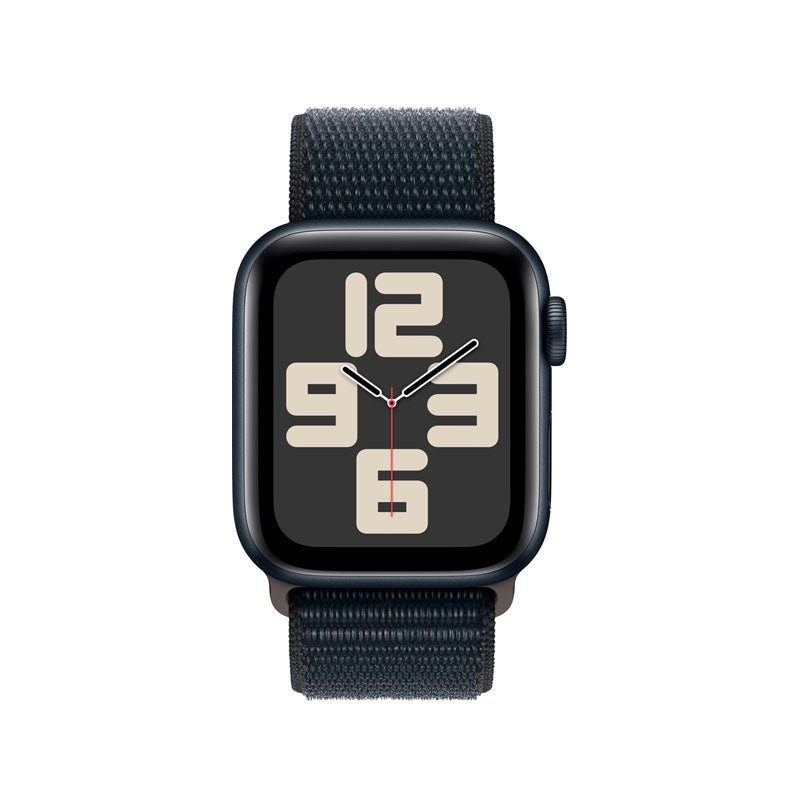 Apple Watch SE 2.ª Gen (GPS) Caja Midnight aluminio 40mm con correa sport Loop Midnight - Ajustable