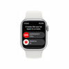 Apple Watch Serie 8 (GPS) Caja Silver aluminio 45mm con correa sport Blanco - S/M - Bestmart