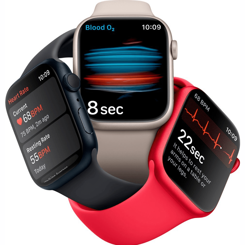 Apple Watch Serie 8 (GPS) Caja Starlight aluminio 45mm con correa sport Starlight - S/M - Bestmart