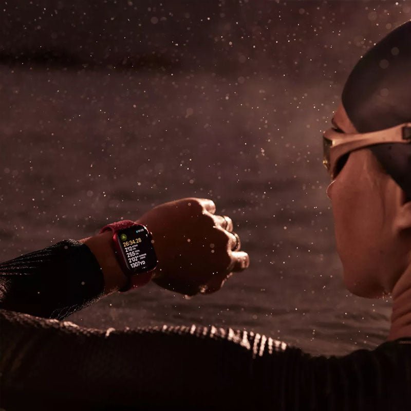 Apple Watch Serie 9 (GPS) Caja Midnight aluminio 41 mm con correa sport Loop Midnight - Ajustable - Bestmart