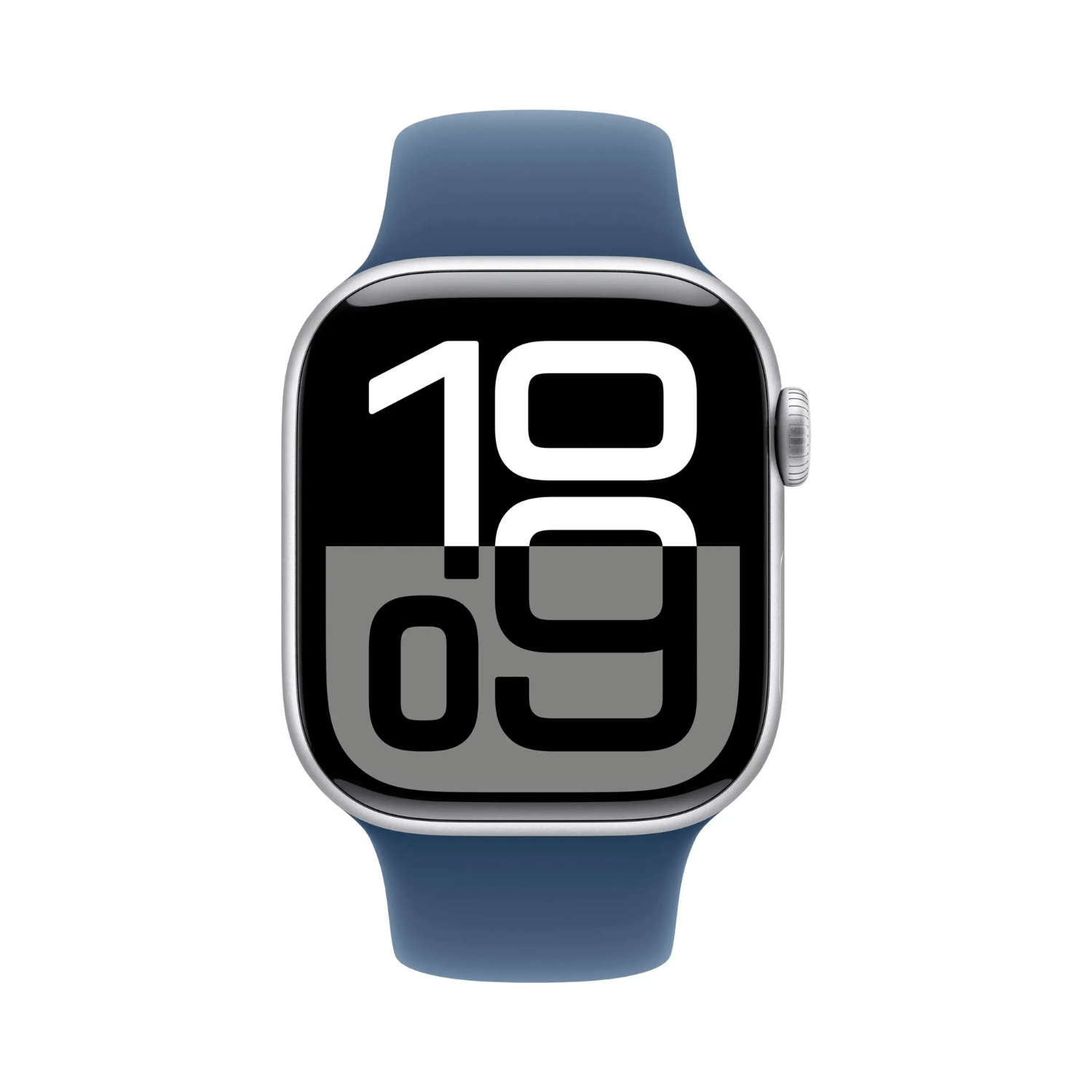 Apple Watch Series 10 (GPS) Caja de aluminio 42mm con correa Denim Sport Band 2024 plateado S/M - Bestmart