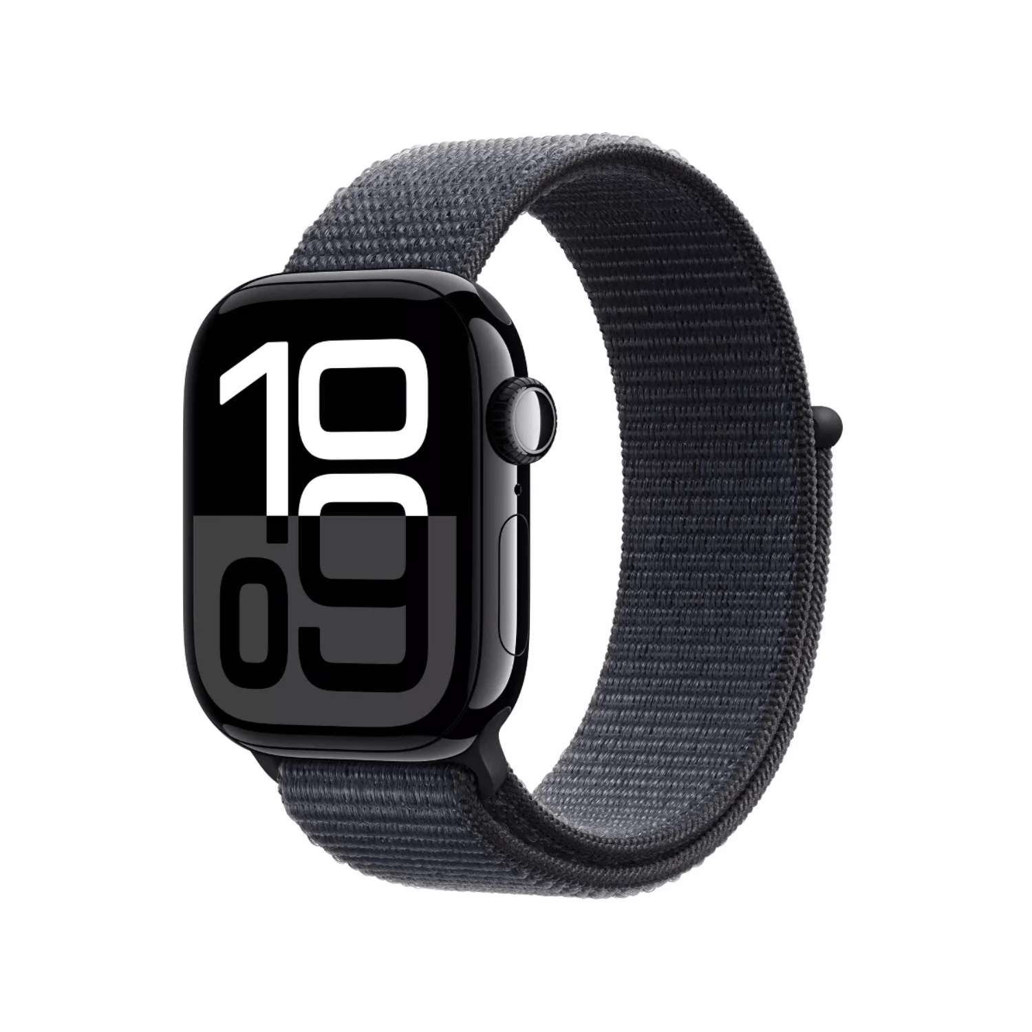 Apple Watch Series 10 (GPS) Caja Jet Black Aluminum 42mm con correa Ink Sport Loop - (2024) - Ajustable - Bestmart